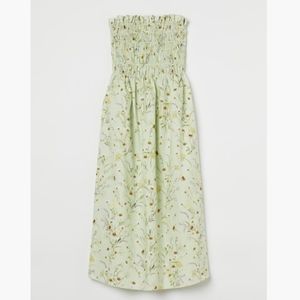 Smocked Bandeau Dress